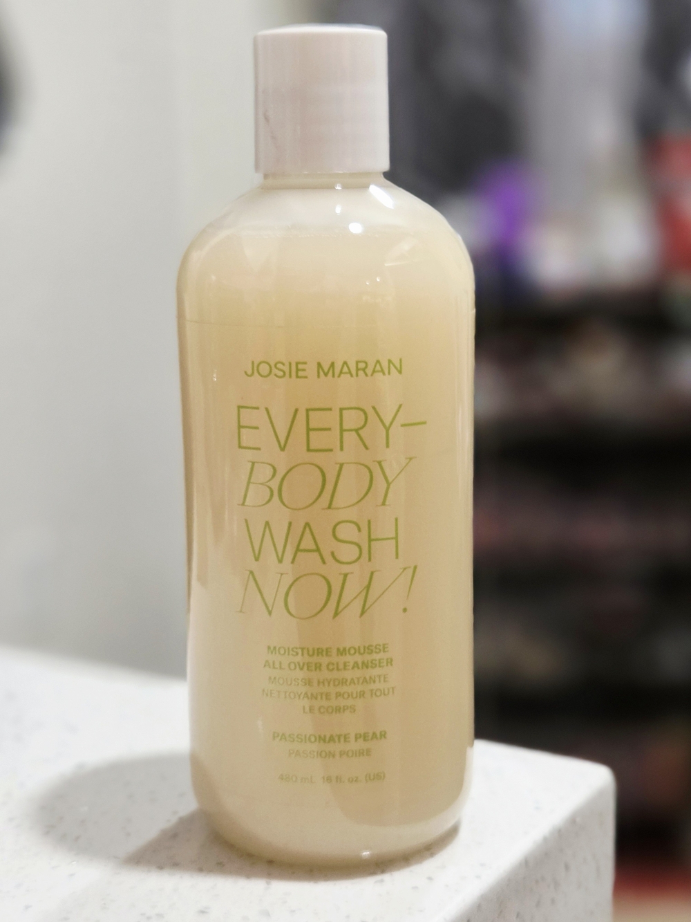 Josie Maran Every-Body Wash Now! Passionate Pear - Cream Body Wash 15oz